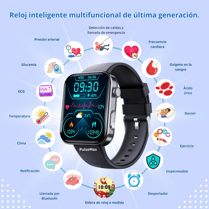 (Offre spéciale) Montre connectée avec suivi de la glycémie, du rythme cardiaque, appels et bien plus encore